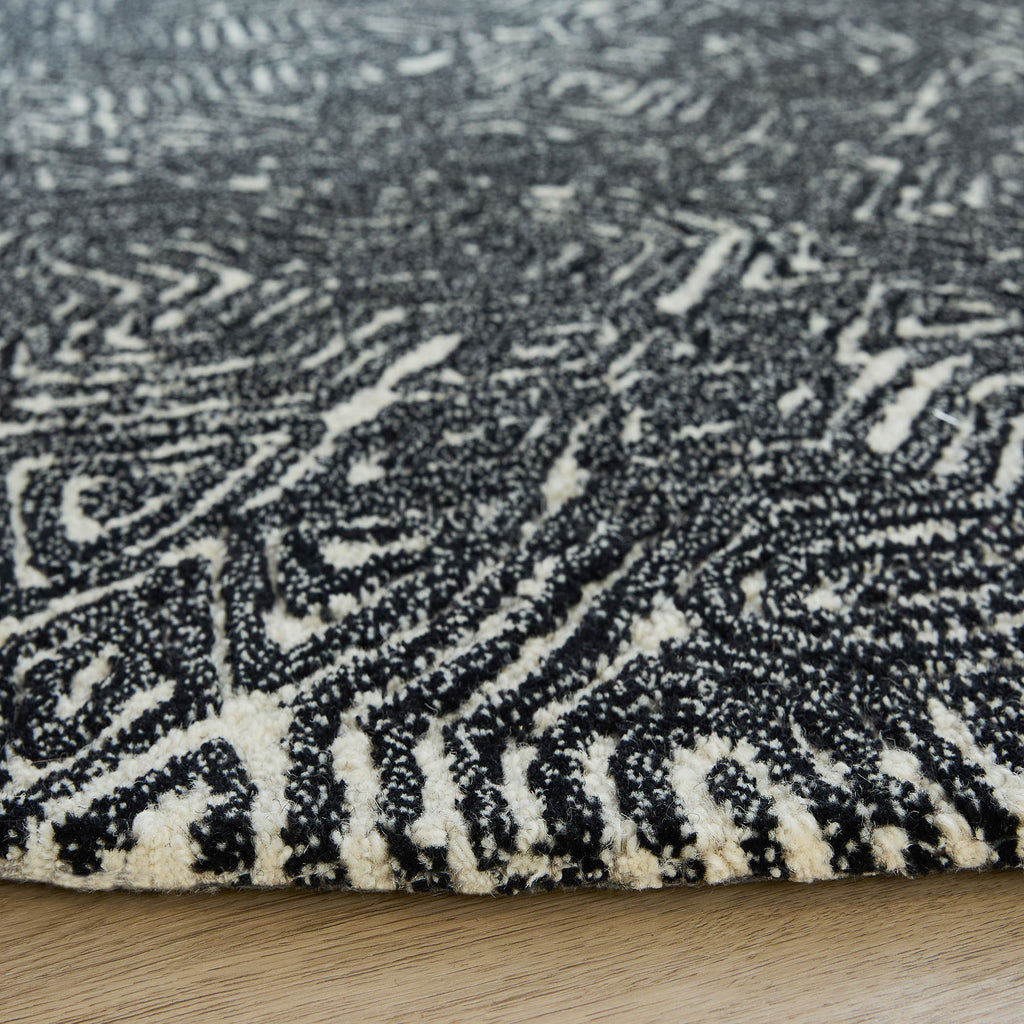 lavin mitra n5038 black rug