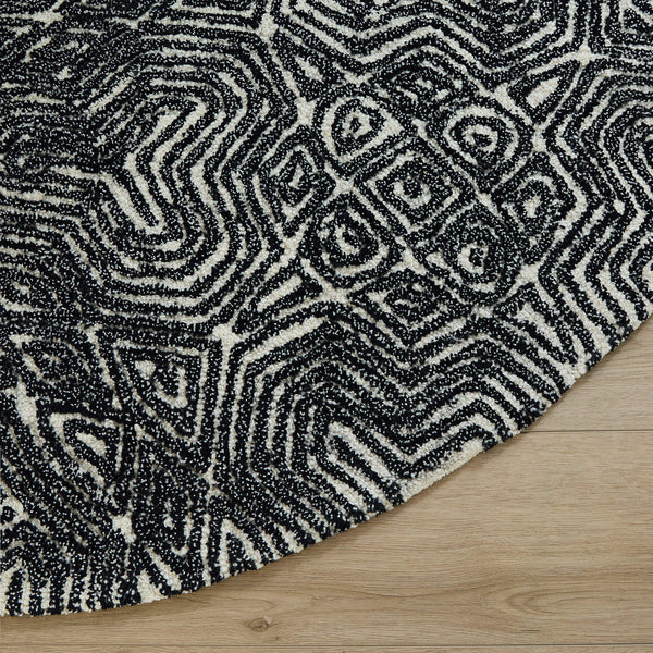 lavin mitra n5038 black rug