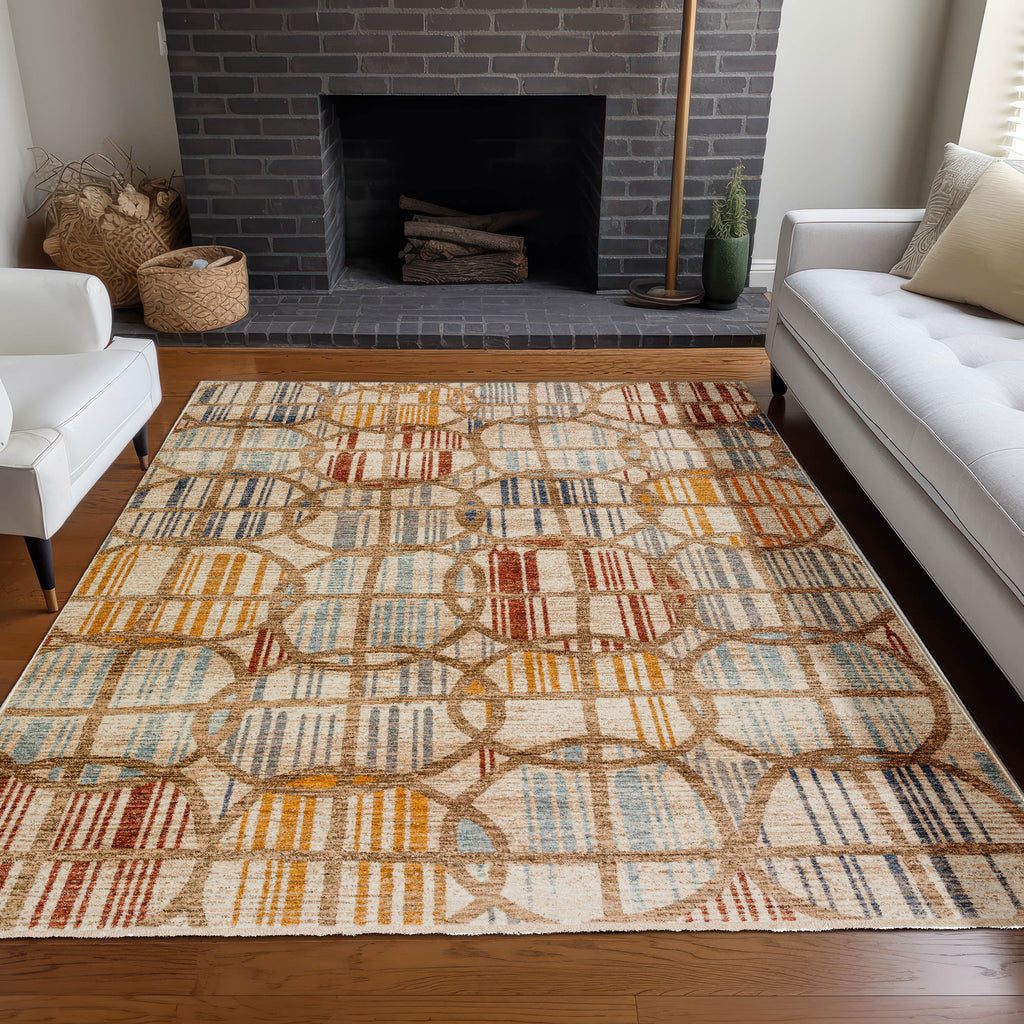 dalyn neola na12 khaki rug