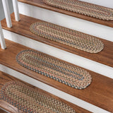 colonial mills new england braid ne02 brown rug