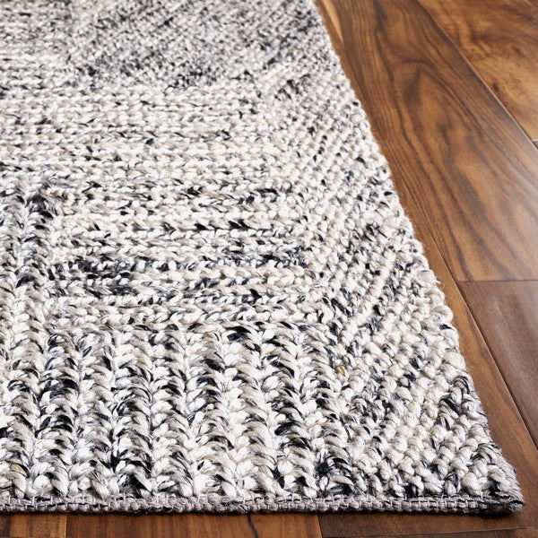 safavieh clearance natural fiber nf560z black rug