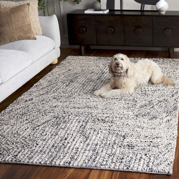 safavieh clearance natural fiber nf560z black rug