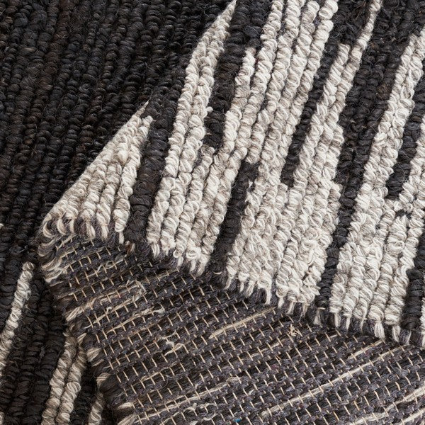 safavieh clearance natural fiber nf953z black rug