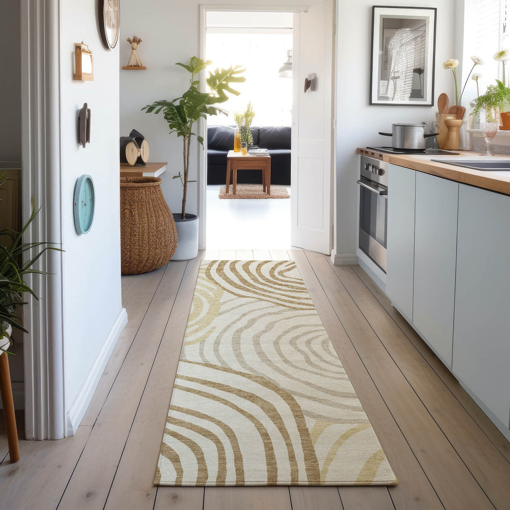 dalyn neo no10 gold rug