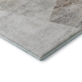 dalyn neo no11 silver rug