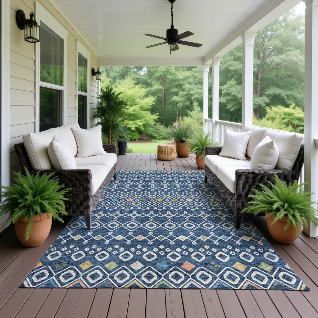 dalyn neo no12 navy rug
