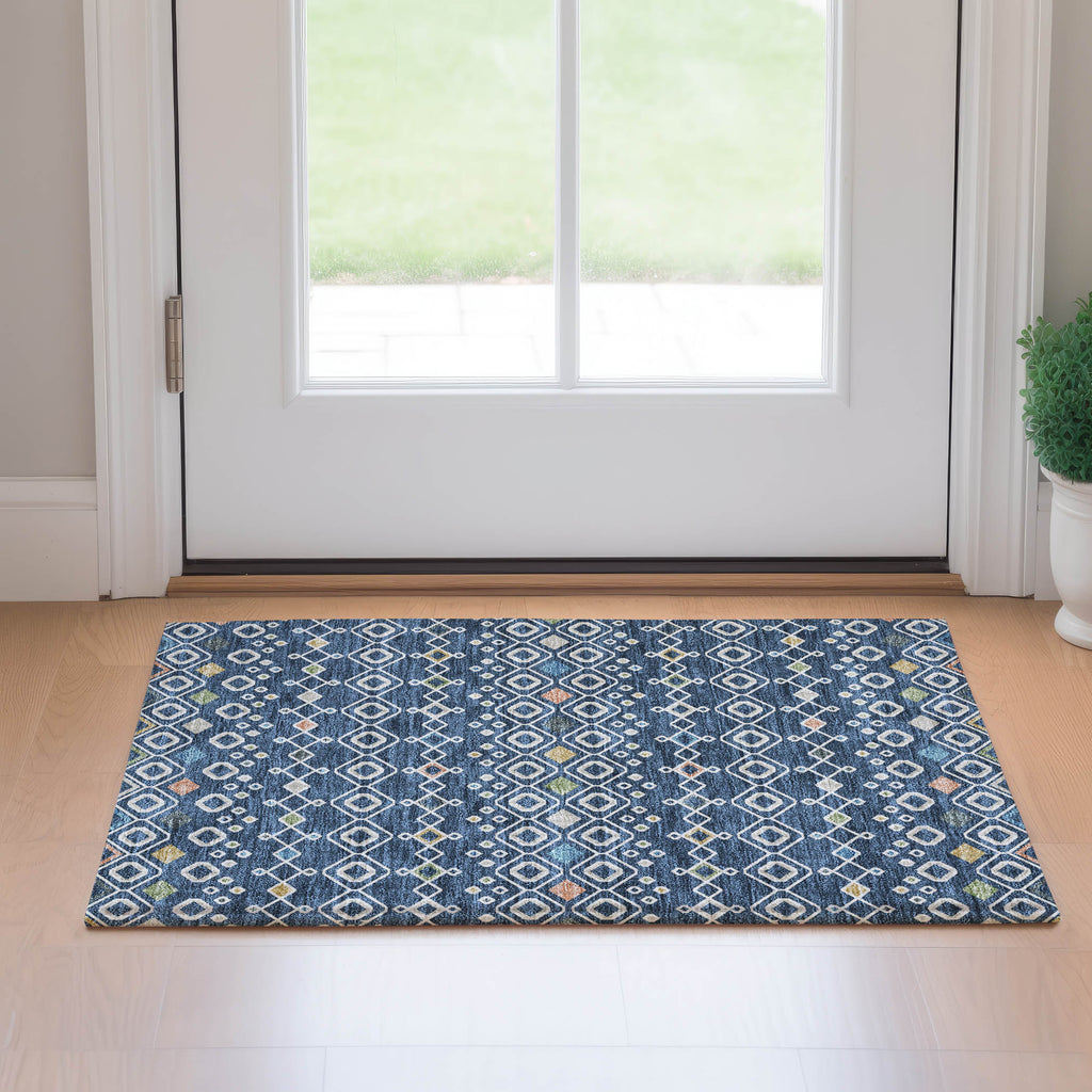 dalyn neo no12 navy rug
