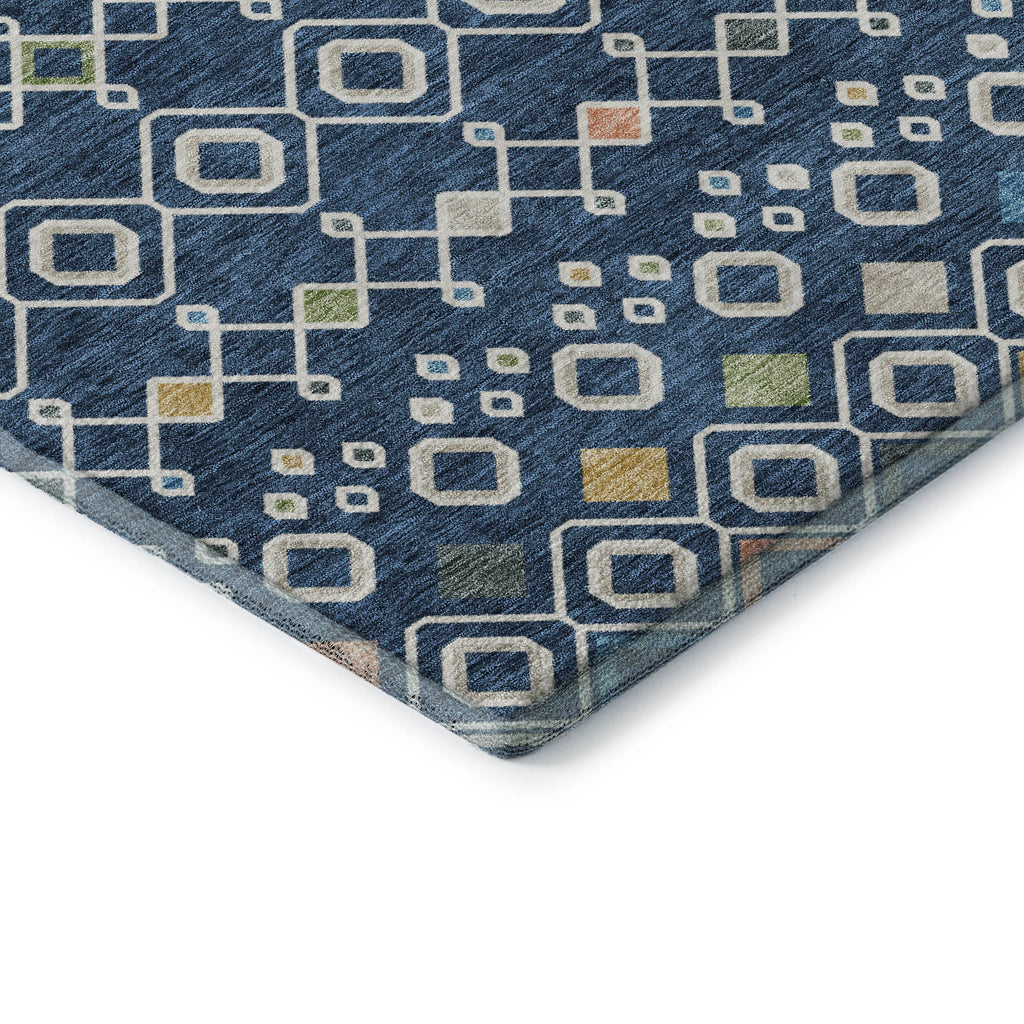 dalyn neo no12 navy rug