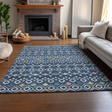 dalyn neo no12 navy rug
