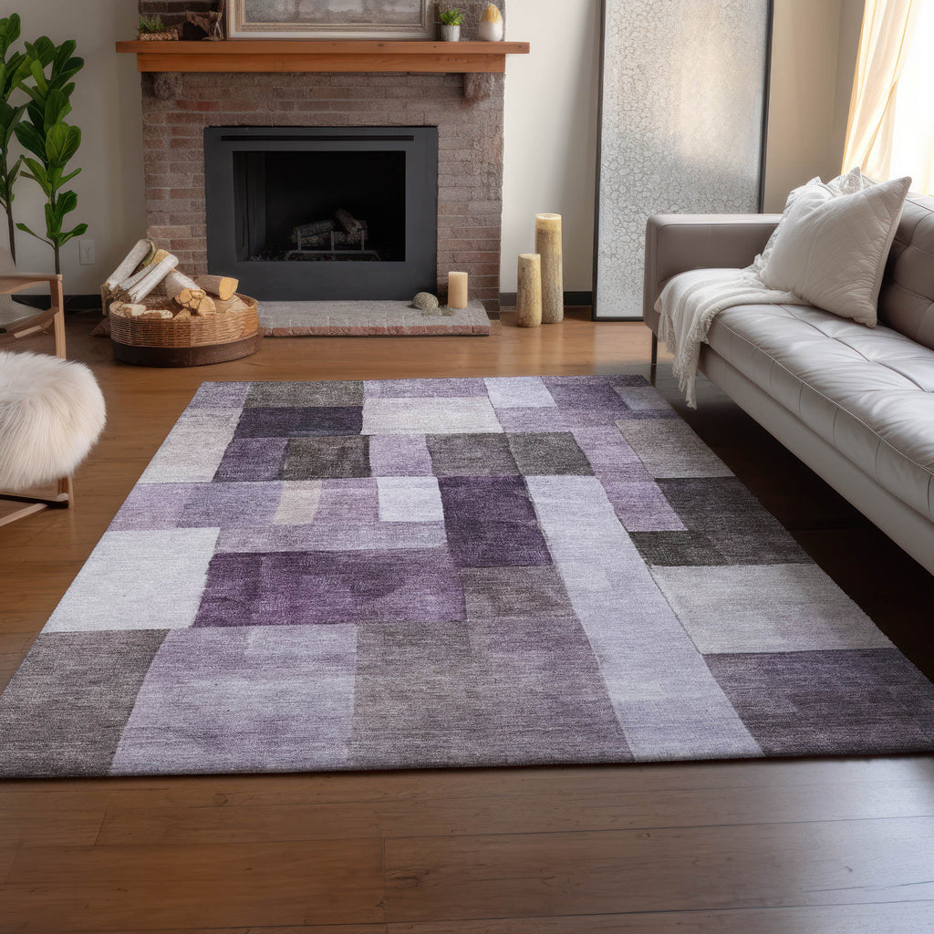 dalyn neo no15 eggplant rug