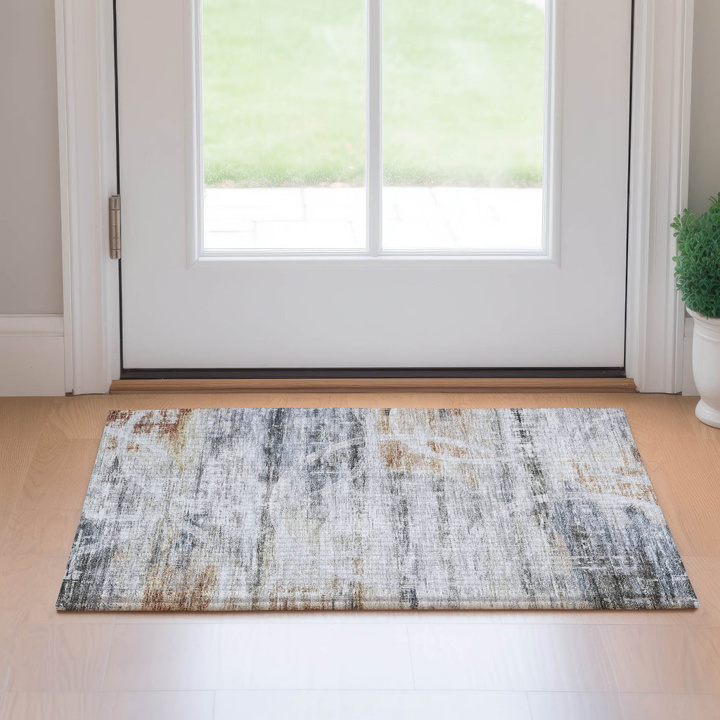 dalyn neo no3 silver rug