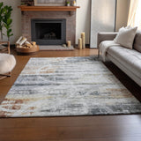 dalyn neo no3 silver rug