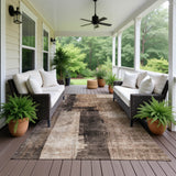 dalyn nouveau nv10 brown rug