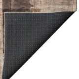 dalyn nouveau nv10 brown rug