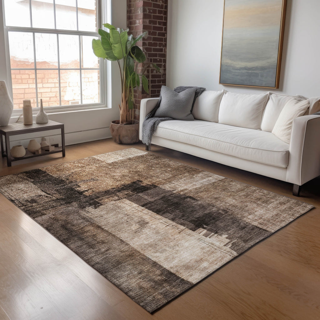 dalyn nouveau nv10 brown rug