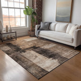 dalyn nouveau nv10 brown rug