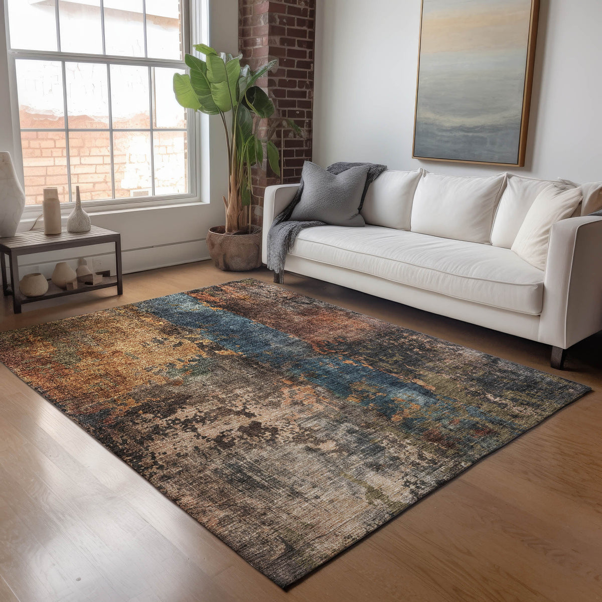 dalyn nouveau nv12 blue rug