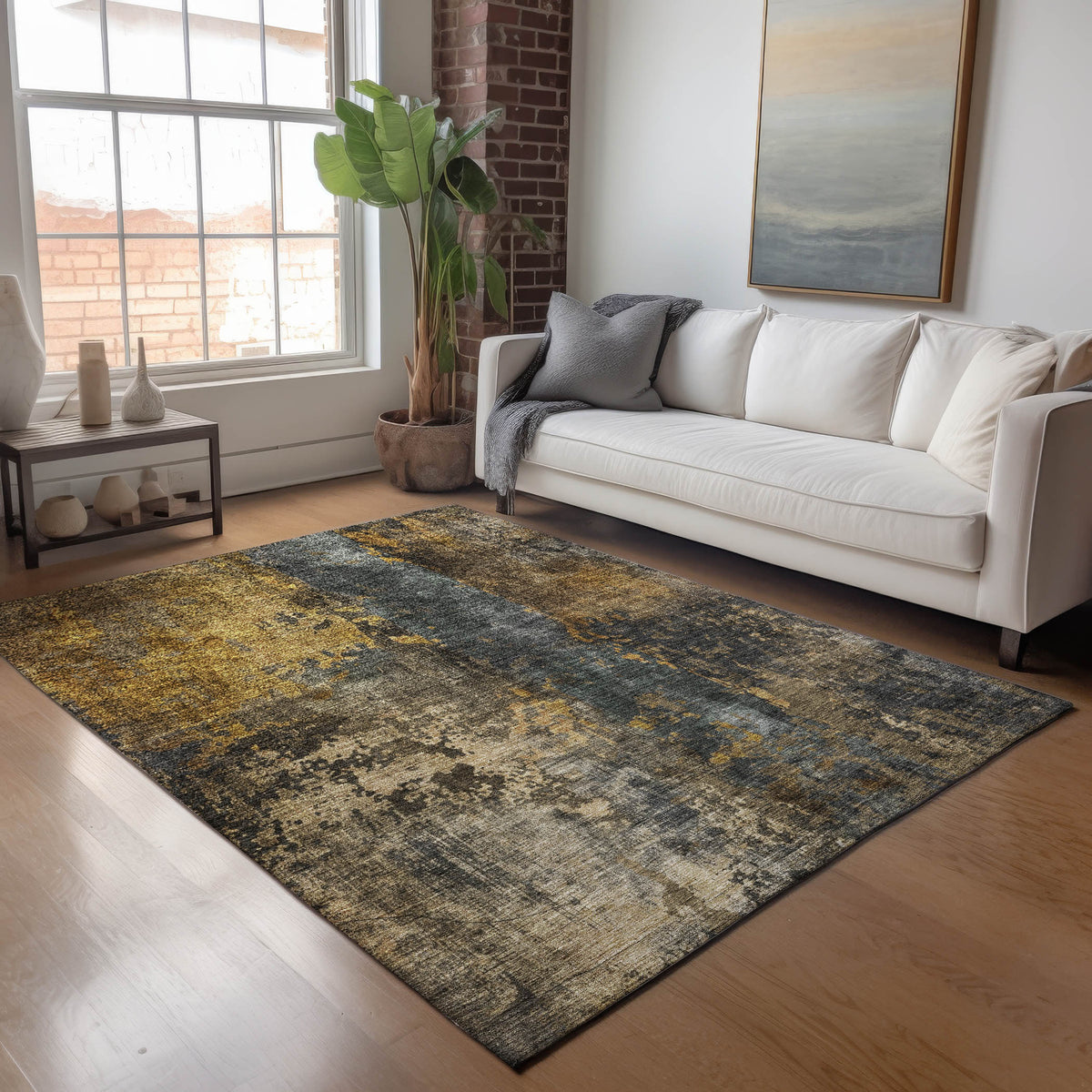 dalyn nouveau nv12 gray rug