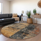 dalyn nouveau nv13 copper rug