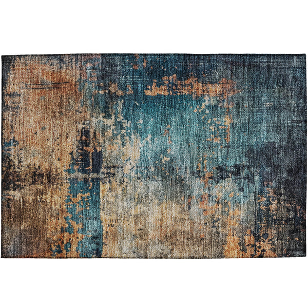 dalyn nouveau nv14 teal rug