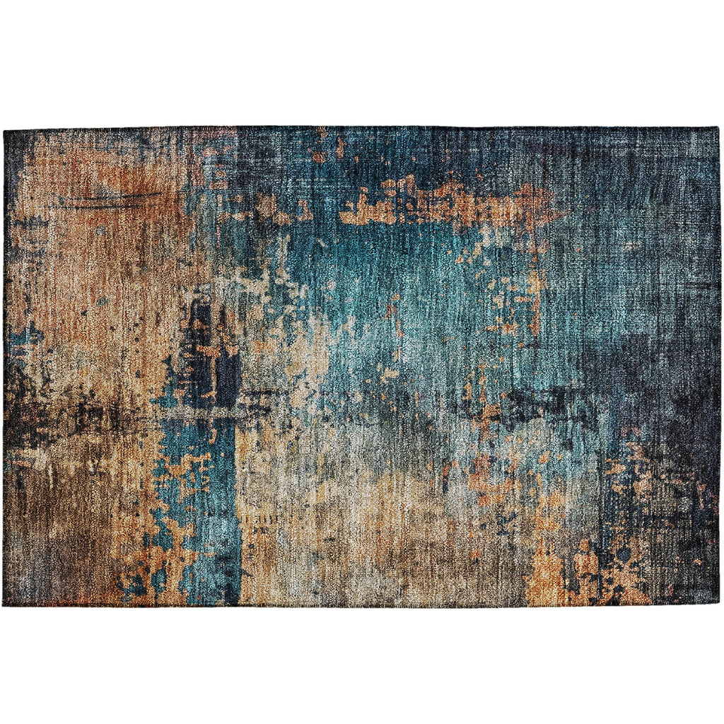 dalyn nouveau nv14 teal rug