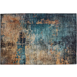 dalyn nouveau nv14 teal rug