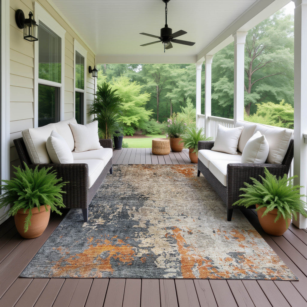 dalyn nouveau nv20 khaki rug