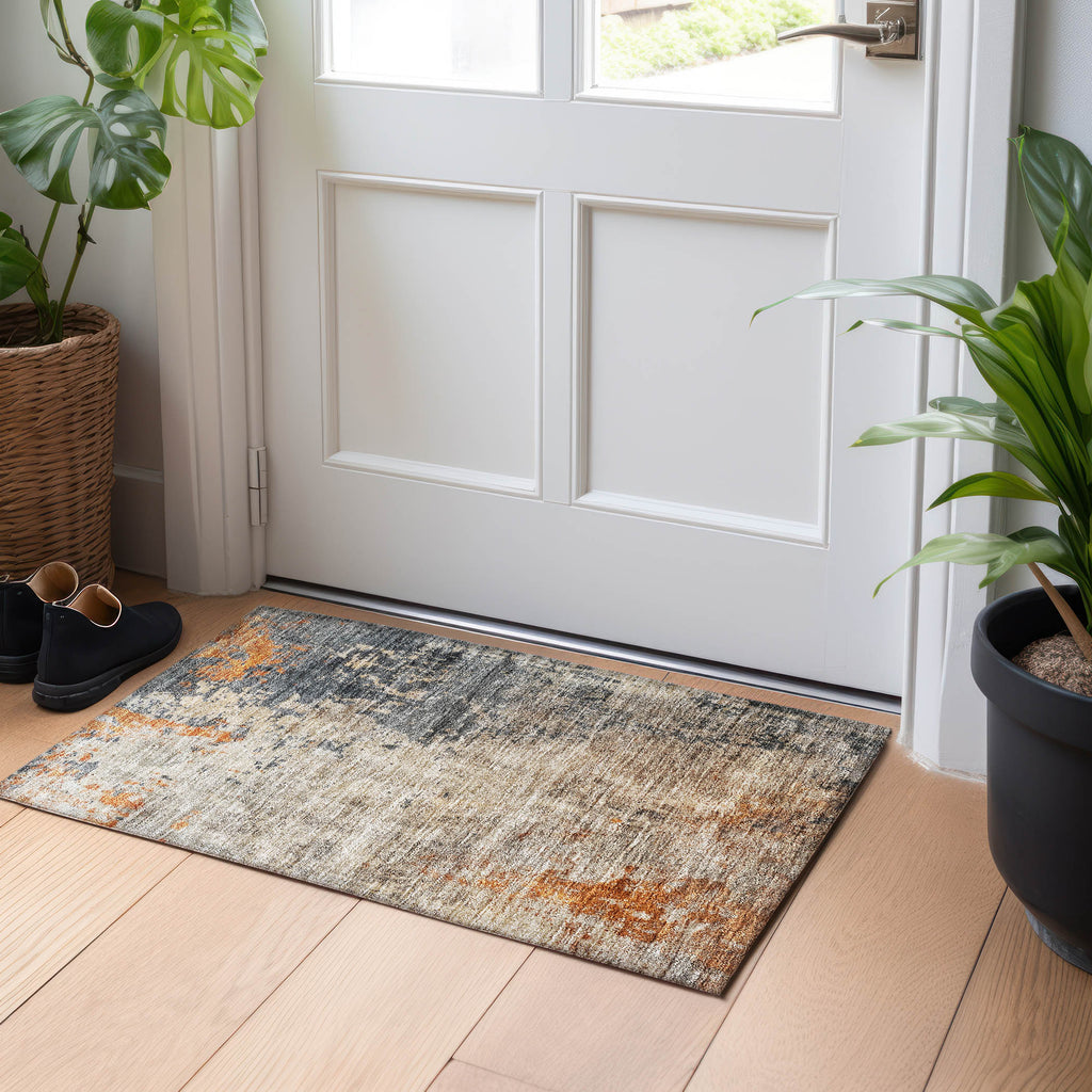 dalyn nouveau nv20 khaki rug