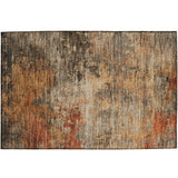 dalyn nouveau nv24 khaki rug