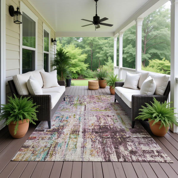 dalyn nouveau nv2 lavender rug