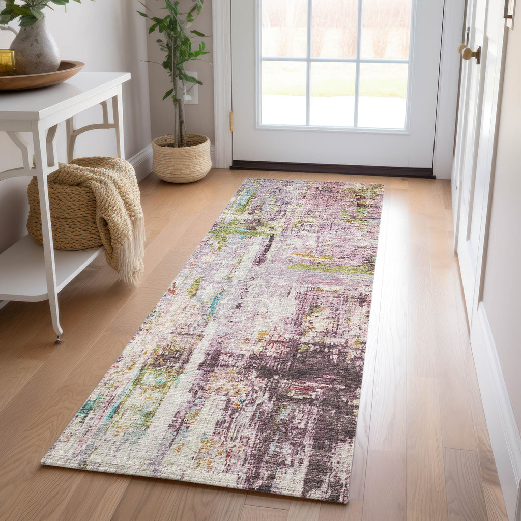 dalyn nouveau nv2 lavender rug