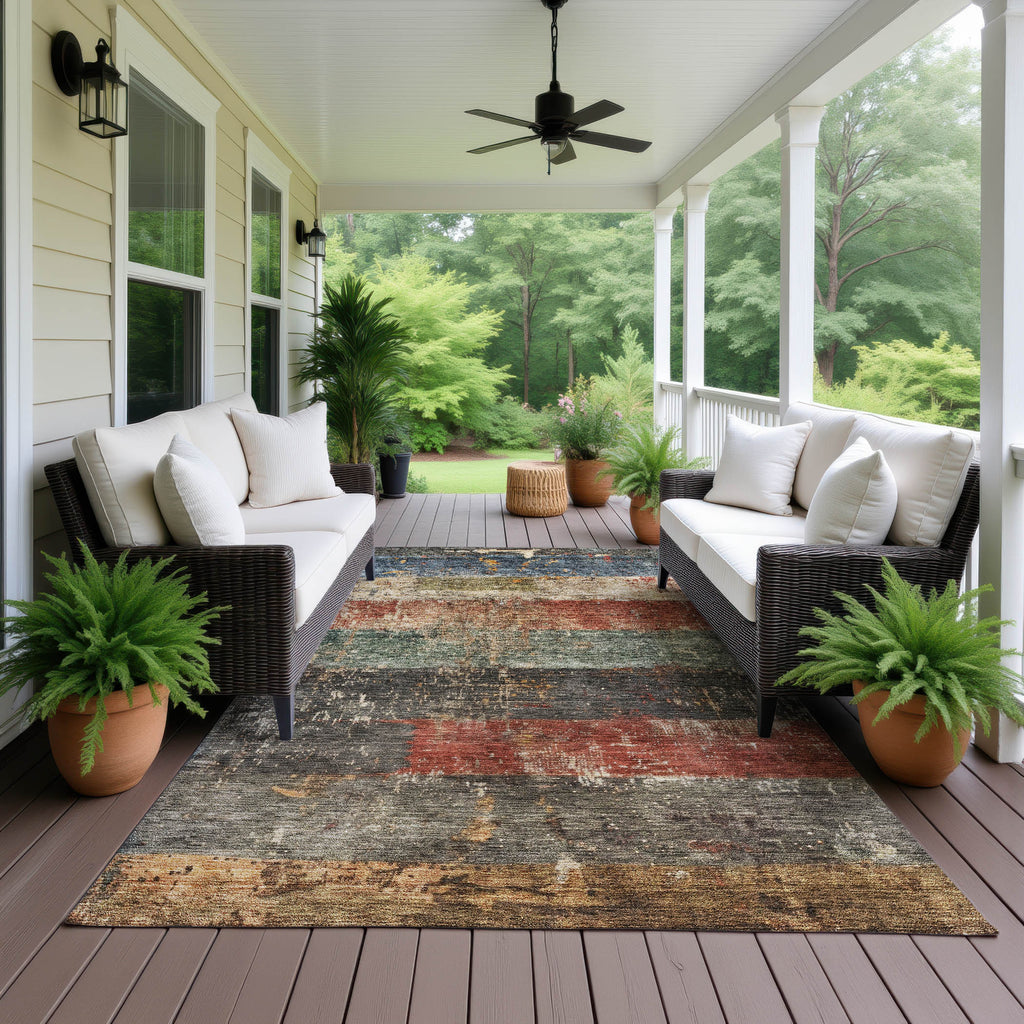 dalyn nouveau nv6 fern rug