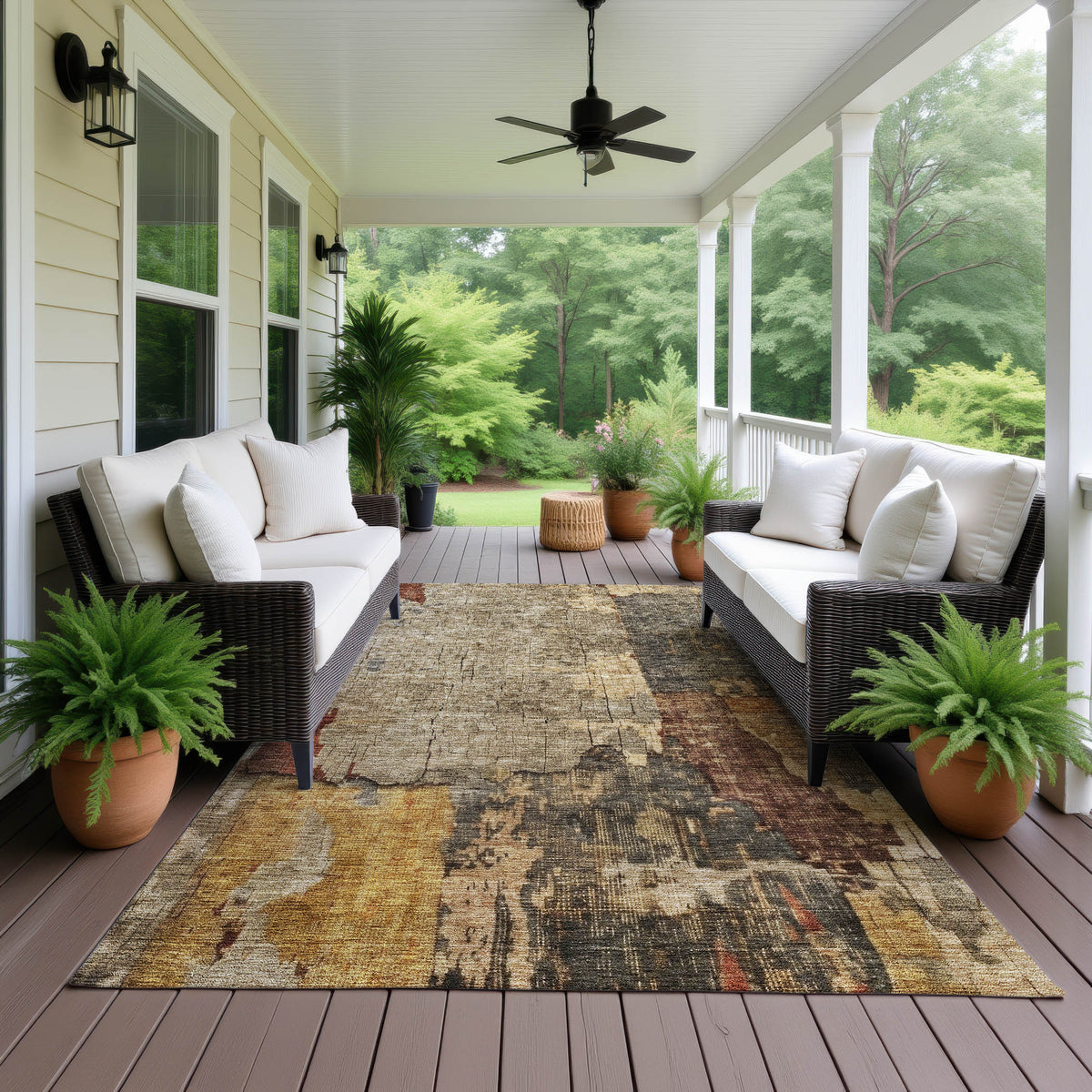 dalyn nouveau nv9 khaki rug