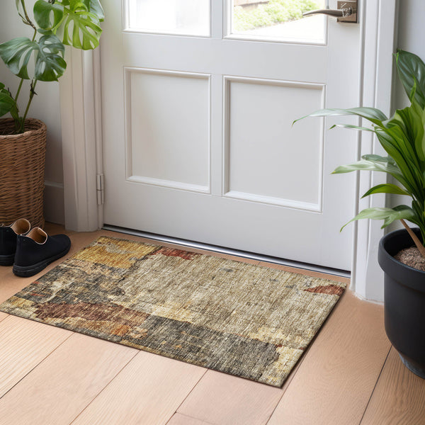 dalyn nouveau nv9 khaki rug
