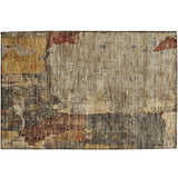 dalyn nouveau nv9 khaki rug