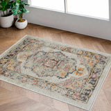 Hauteloom Hillcrest HILLC Lavender Machine Made Polypropylene Rug
