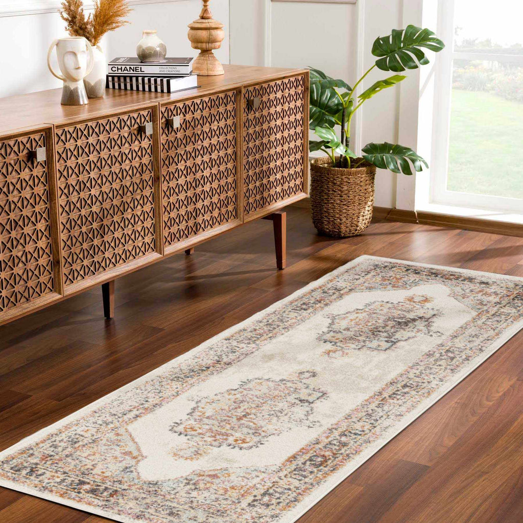 Hauteloom Hillcrest HILLC Lavender Machine Made Polypropylene Rug