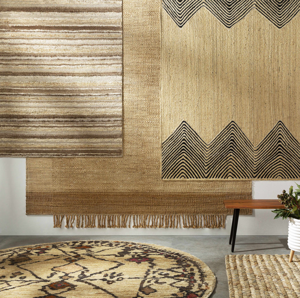 Hauteloom Gresford GRESF Beige Woven/Flatwoven Jute Rug