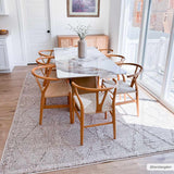 Hauteloom Nyla HSSONYLA8A1 Beige Machine Made Polypropylene Rug
