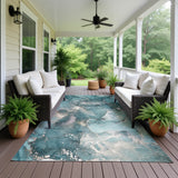 dalyn odyssey oy11 teal rug