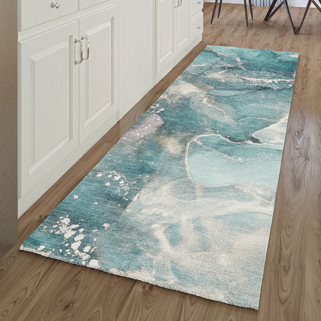 dalyn odyssey oy11 teal rug