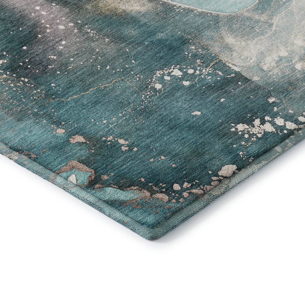 dalyn odyssey oy11 teal rug