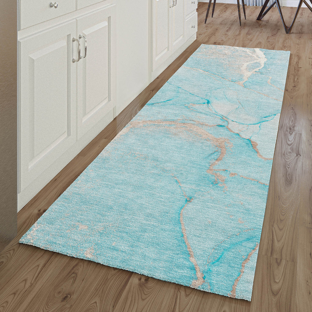 dalyn odyssey oy7 teal rug