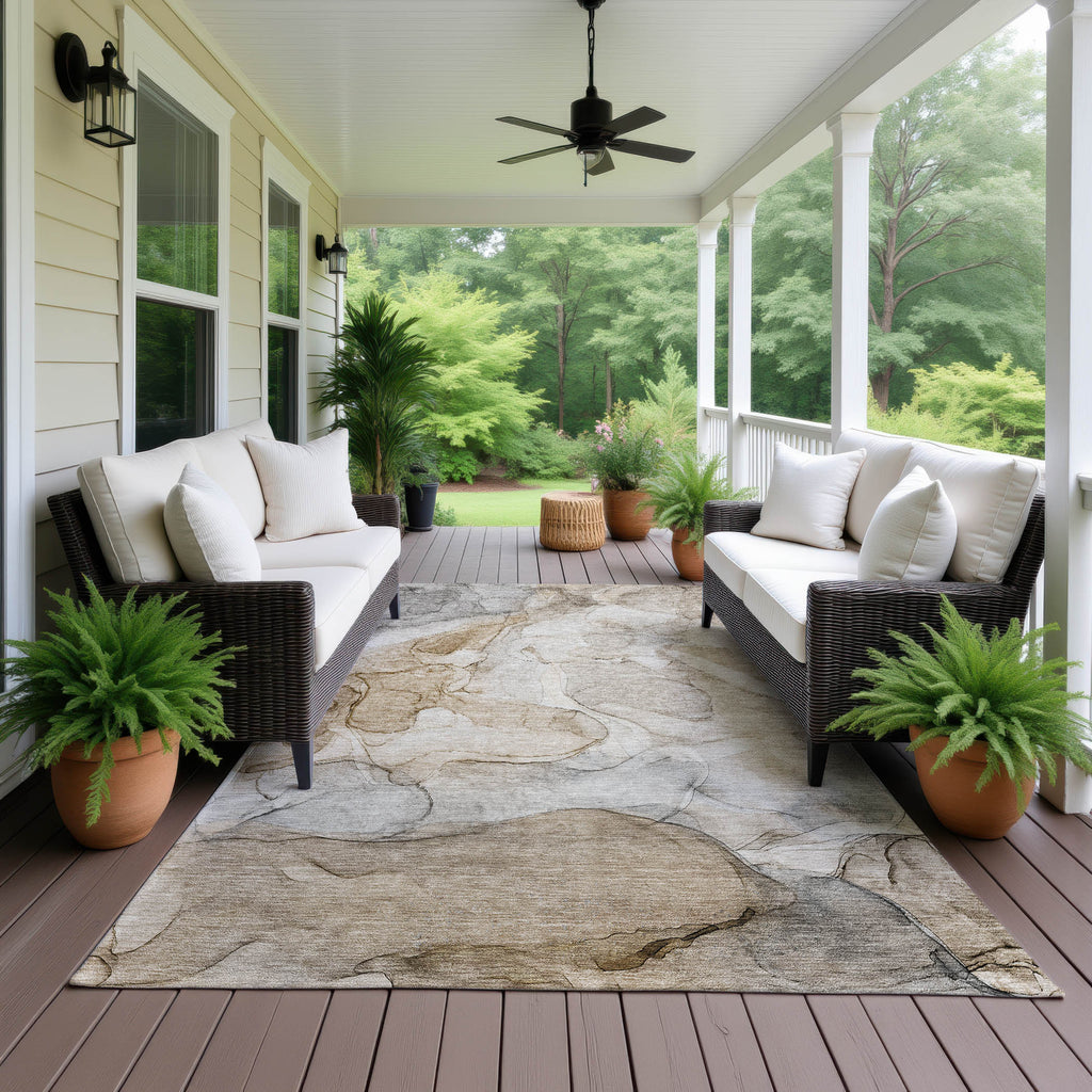 dalyn odyssey oy8 brown rug