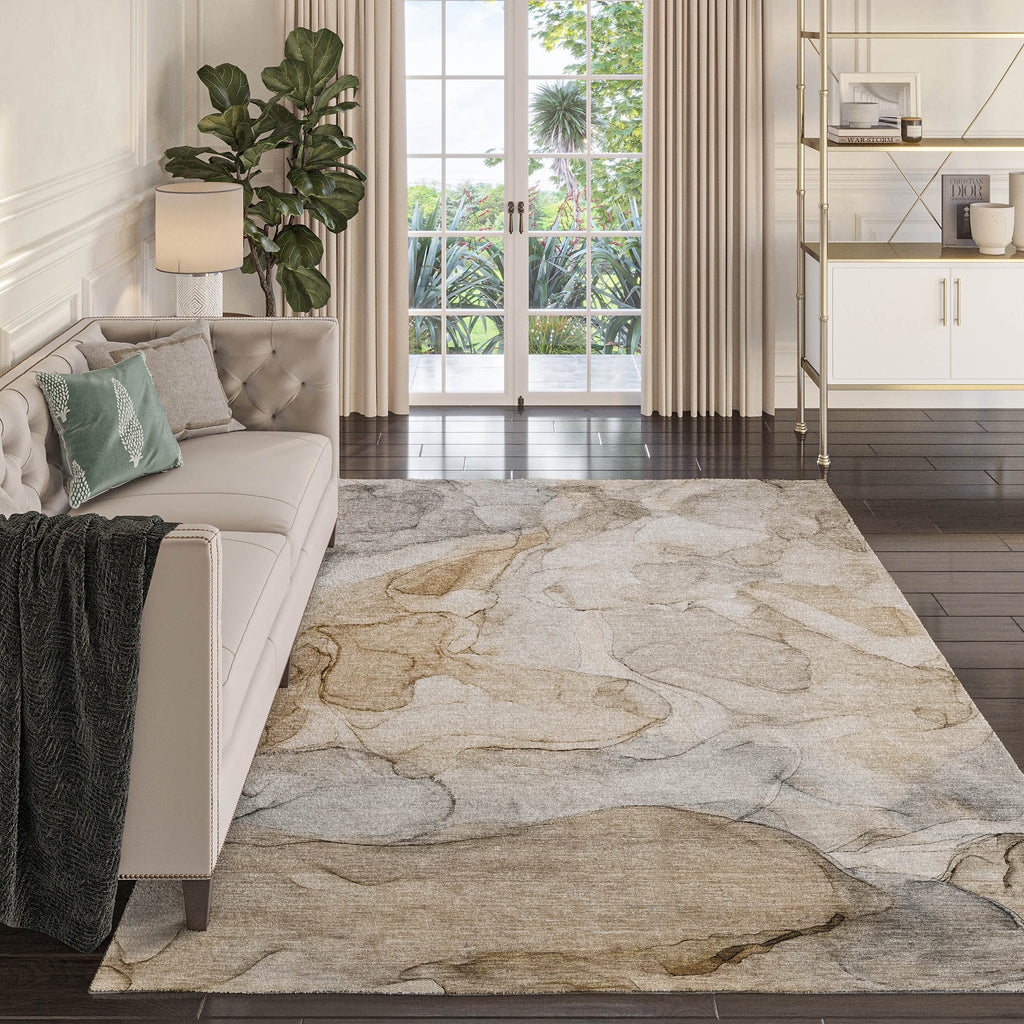 dalyn odyssey oy8 brown rug