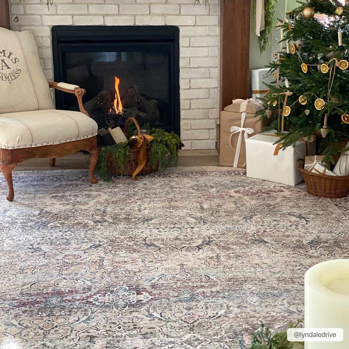 Hauteloom HOLI HOL2304 Olive Machine Made Polyester Rug