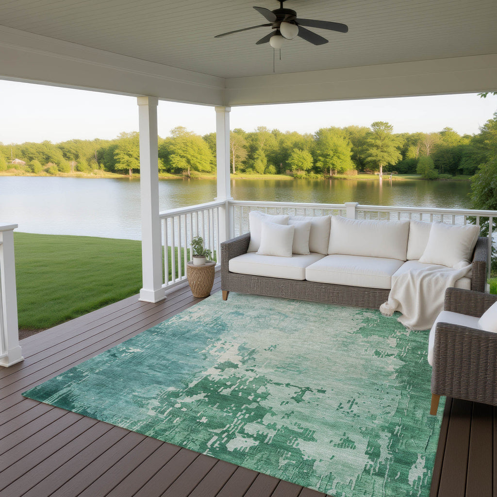dalyn pacifica pa11 emerald rug