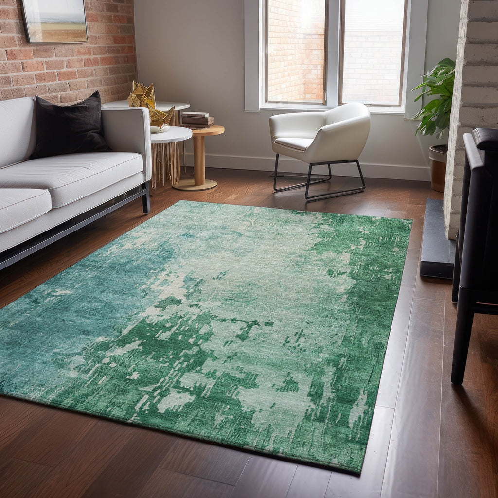 dalyn pacifica pa11 emerald rug