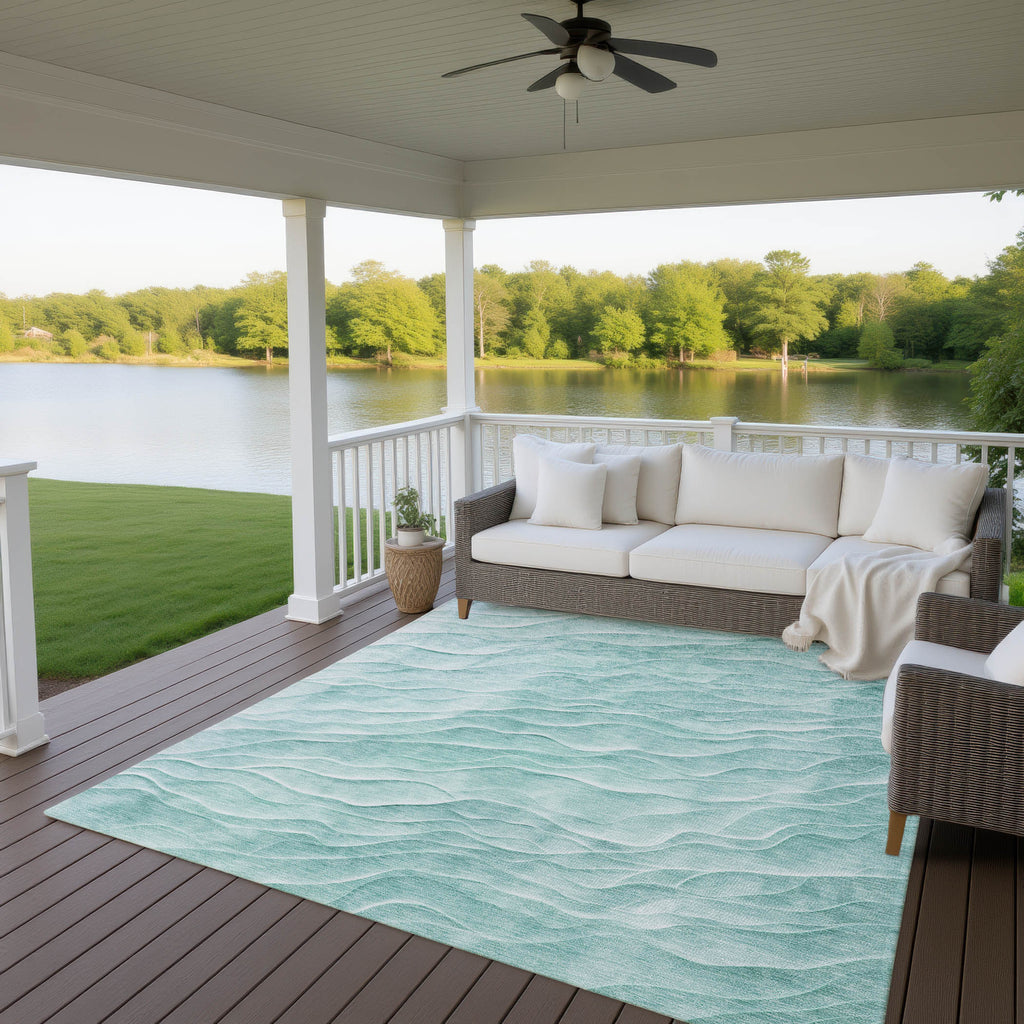 dalyn pacifica pa1 aqua rug