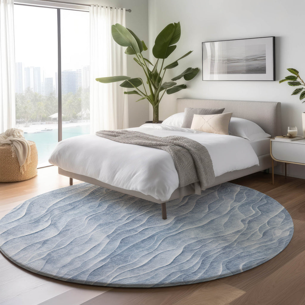 dalyn pacifica pa1 denim rug